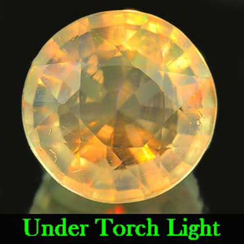 1.85 Ct. 8.6 Mm Round Natural Multi Color Opal Unheated