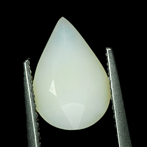 1.13 Ct. Pear Natural Multi Color Opal Sudan Unheated