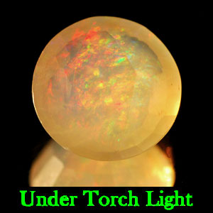 Unheated 1.98 Ct. Round Natural Multi Color Opal Sudan