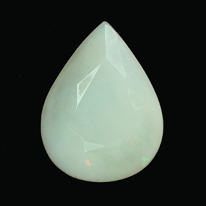 1.21 Ct. Pear Natural Multi Color Opal Sudan Unheated