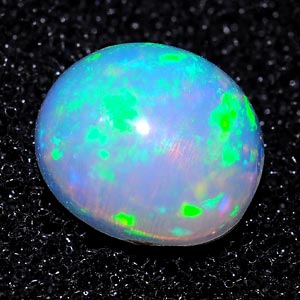 0.63 Ct. Oval Cabochon Natural Multi Color Opal Sudan