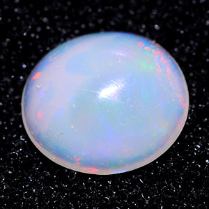 0.60 Ct. Oval Cabochon Natural Multi Color Opal Sudan