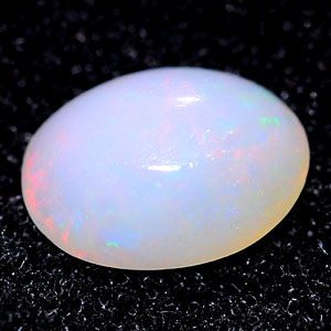 0.66 Ct. Oval Cabochon Natural Multi Color Opal Sudan