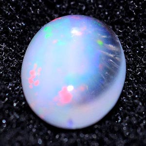 0.64 Ct. Oval Cabochon Natural Multi Color Opal Sudan