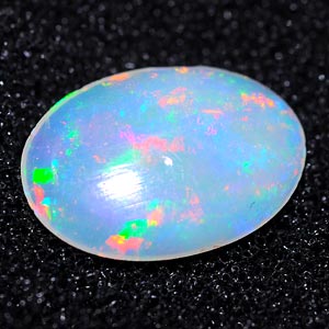 0.64 Ct. Oval Cabochon Natural Multi Color Opal Sudan