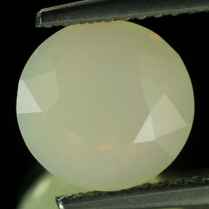 1.57 Ct. Round Natural Gem Muti Color Opal Unheated