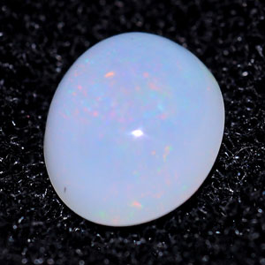 0.61 Ct. Oval Cabochon Natural Multi Color Opal Sudan