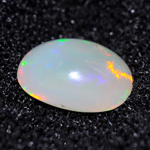 0.63 Ct. Oval Cabochon Natural Multi Color Opal Sudan