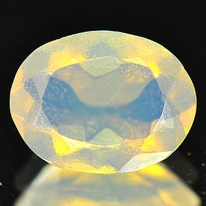 0.91 Ct. Oval Shape Natural Gemstone Multi-Color Play Of Colour Opal Unheated