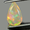 0.63 Ct. Delightful Pear Natural Gem Multi Color Play Of Colour Opal
