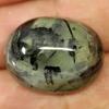 Unheated 46.09 Ct. Oval Cabochon Natural Green Prehnite Gem