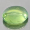 1.64 Ct. Oval Cabochon 8.2 x 7 mm. Natural Gemstone Green Prehnite Unheated