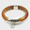 266.84 Ct. Size80x65x14mm.Natural Gemstone Brown Honey Jade Bangle with Silver 266.84 Ct. Size80x65x14mm.Natural Gemstone Brown Honey Jade Bangle with Silver