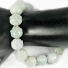 304.24 Ct. Natural Gem Green Jade Beads Flexibility Bracelet Carving 8 Inch. 304.24 Ct. Natural Gem Green Jade Beads Flexibility Bracelet Carving 8 Inch.