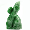 Unheated 73.67 Ct. Natural Gemstone Green Color Jade Carving Bamboo Shoot Unheated 73.67 Ct. Natural Gemstone Green Color Jade Carving Bamboo Shoot