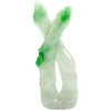 Unheated 42.42 Ct. Natural Gem Green White Jade Carving Bamboo Shoot Pendant Unheated 42.42 Ct. Natural Gem Green White Jade Carving Bamboo Shoot Pendant