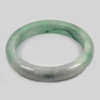 314 Ct. Size79x60x13Mm. Natural Gemstone White Green Jade Bangle Unheated 314 Ct. Size79x60x13Mm. Natural Gemstone White Green Jade Bangle Unheated