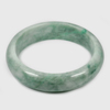 Unheated Gemstone 364 Ct. Natural Green White Jade Bangle Size 77 x 60 x 16 Mm. Unheated Gemstone 364 Ct. Natural Green White Jade Bangle Size 77 x 60 x 16 Mm.