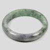 Unheated 339Ct. Natural Gemstone Multi-Color Jade Bangle Size80x65x14Mm. Unheated 339Ct. Natural Gemstone Multi-Color Jade Bangle Size80x65x14Mm.