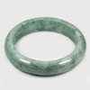 414 Ct. Size 80x63x16 Mm. Natural Gemstone White Green Jade Bangle Unheated 414 Ct. Size 80x63x16 Mm. Natural Gemstone White Green Jade Bangle Unheated