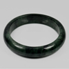 364 Ct. Size80x65x15Mm. Natural Gemstone Gren Black Jade Bangle Unheated 364 Ct. Size80x65x15Mm. Natural Gemstone Gren Black Jade Bangle Unheated