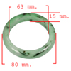 Unheated 408.58 Ct. Natural Gemstone Green Color Jade Bangle Size 80x63x15 Mm. Unheated 408.58 Ct. Natural Gemstone Green Color Jade Bangle Size 80x63x15 Mm.