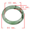 Unheated 446.45 Ct. Natural Gemstone Green Jade Bangle Size 80 x 63 x 16 Mm. Unheated 446.45 Ct. Natural Gemstone Green Jade Bangle Size 80 x 63 x 16 Mm.