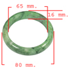 Unheated 416.98 Ct. Natural Gemstone Green Jade Bangle Size 80 x 65 x 16 Mm. Unheated 416.98 Ct. Natural Gemstone Green Jade Bangle Size 80 x 65 x 16 Mm.