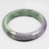 Unheated 388.01 Ct. Natural Gemstone Multi-Color Jade Bangle Size 80x63x15 Mm. Unheated 388.01 Ct. Natural Gemstone Multi-Color Jade Bangle Size 80x63x15 Mm.