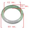 Unheated 388.35 Ct. Natural Gemstone Multi-Color Jade Bangle Size 80x62x15 Mm. Unheated 388.35 Ct. Natural Gemstone Multi-Color Jade Bangle Size 80x62x15 Mm.
