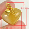 31.99 Ct. Natural Gemstone Multi-Color Jade Heart Nickel Pendant 26x21Mm. 31.99 Ct. Natural Gemstone Multi-Color Jade Heart Nickel Pendant 26x21Mm.