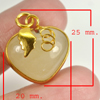 27.07 Ct. Natural Gemstone Multi-Color Jade Heart Nickel Pendant 25x20Mm. 27.07 Ct. Natural Gemstone Multi-Color Jade Heart Nickel Pendant 25x20Mm.