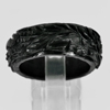 Unheated 26.61 Ct. Natural Gemstone Black Jade Dargon Carving Ring Size10 Unheated 26.61 Ct. Natural Gemstone Black Jade Dargon Carving Ring Size10
