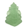 5.66 Ct. Natural Gemstone Green Color Jade Ganesha Carving 17x12Mm. 5.66 Ct. Natural Gemstone Green Color Jade Ganesha Carving 17x12Mm.