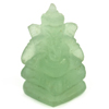 15.18 Ct. Natural Gemstone Green Color Jade Ganesha Carving 22x15.2Mm. 15.18 Ct. Natural Gemstone Green Color Jade Ganesha Carving 22x15.2Mm.