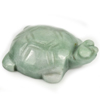 Unheated 233.68 Ct. Natural Gemstone Green White Jade Turtle Carving 49x36Mm. Unheated 233.68 Ct. Natural Gemstone Green White Jade Turtle Carving 49x36Mm.