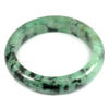 Green Jade Bangle Unheated Natural Gemstone 450 Ct. Size 83 x 64 x 15 Mm. Green Jade Bangle Unheated Natural Gemstone 450 Ct. Size 83 x 64 x 15 Mm.