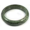 Green Jade Bangle Size 77x58x15 Mm. 361.91 Ct. Natural Gemstone Unheated