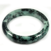 Green Black Jade Bangle Size 80x61x13 Mm. 339.73 Ct. Natural Gemstone Unheated Green Black Jade Bangle Size 80x61x13 Mm. 339.73 Ct. Natural Gemstone Unheated
