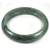 Green Jade Bangle Size 82x64x14 Mm. 358.97 Ct. Natural Gemstone Unheated