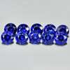 Blue Sapphire 1.42 Ct. Round Diamond Cut 3.2 Mm. 10 Pcs. Natural Gemstones