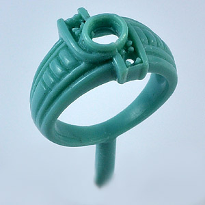 Nice Design Ring Wax Patterns For Make Jewelry Sz 6