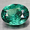 BEAUTIFUL GEM NATURAL OVAL GREEN APATITE TANZANIA