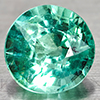 0.99 ct. Round Natural Paraiba Color Apatite Tanzania