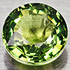 0.89 ct. Round  Natural Green Apatite Tanzania