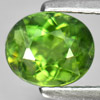 1.17 ct. Oval Natural Green APATITE Tanzania