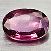 Natural Purplish Pink Rhodolite Garnet 0.88 Ct. Oval Shape 7.1 x 5.1 Mm Gems