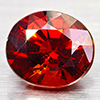 1.10 Ct. Clean Natural Red Orange Spessartine Garnet