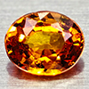0.41 CT. GORGEOUS! AAA ORANGE SPESSARTITE GARNET OVAL