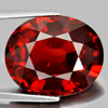 Certified 28.54 Ct. Clean Oval Shape Natural Red Almandite Garnet Unheated
